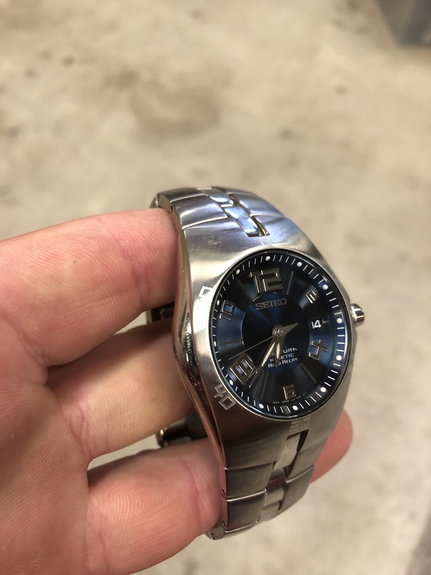 SEIKO Sapphire Crystal water resistant watch