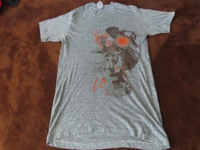 Vntg 70s 80s Sport T By Stedman USA Made Single Stitch TShirt eagle lady guitar