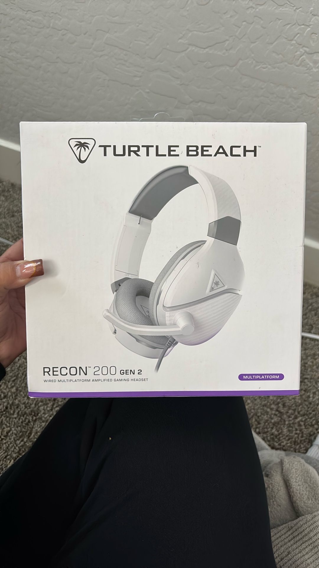 Turtle Beach Recon 200 Gen 2 Wired Gaming Headset Multiplatform, White