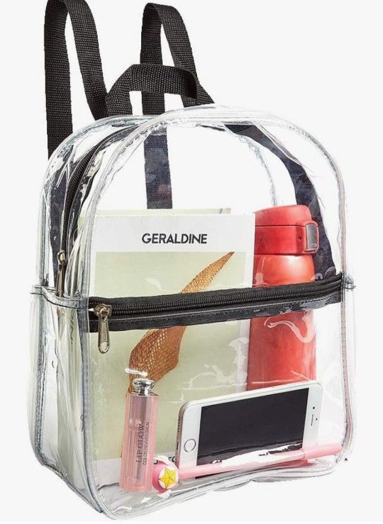 Small Clear Backpack