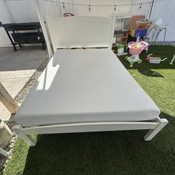 Full Mattress And Bed Frame 