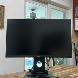 Dell 24” QHD Monitor 2560x1440 IPS - Unused