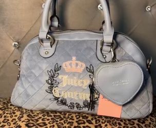 Brand new Royal Couture satchel in beautiful slate blue 💙
