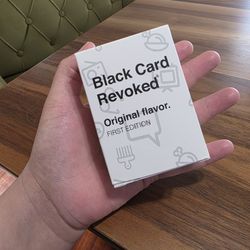 Black Card Revoked