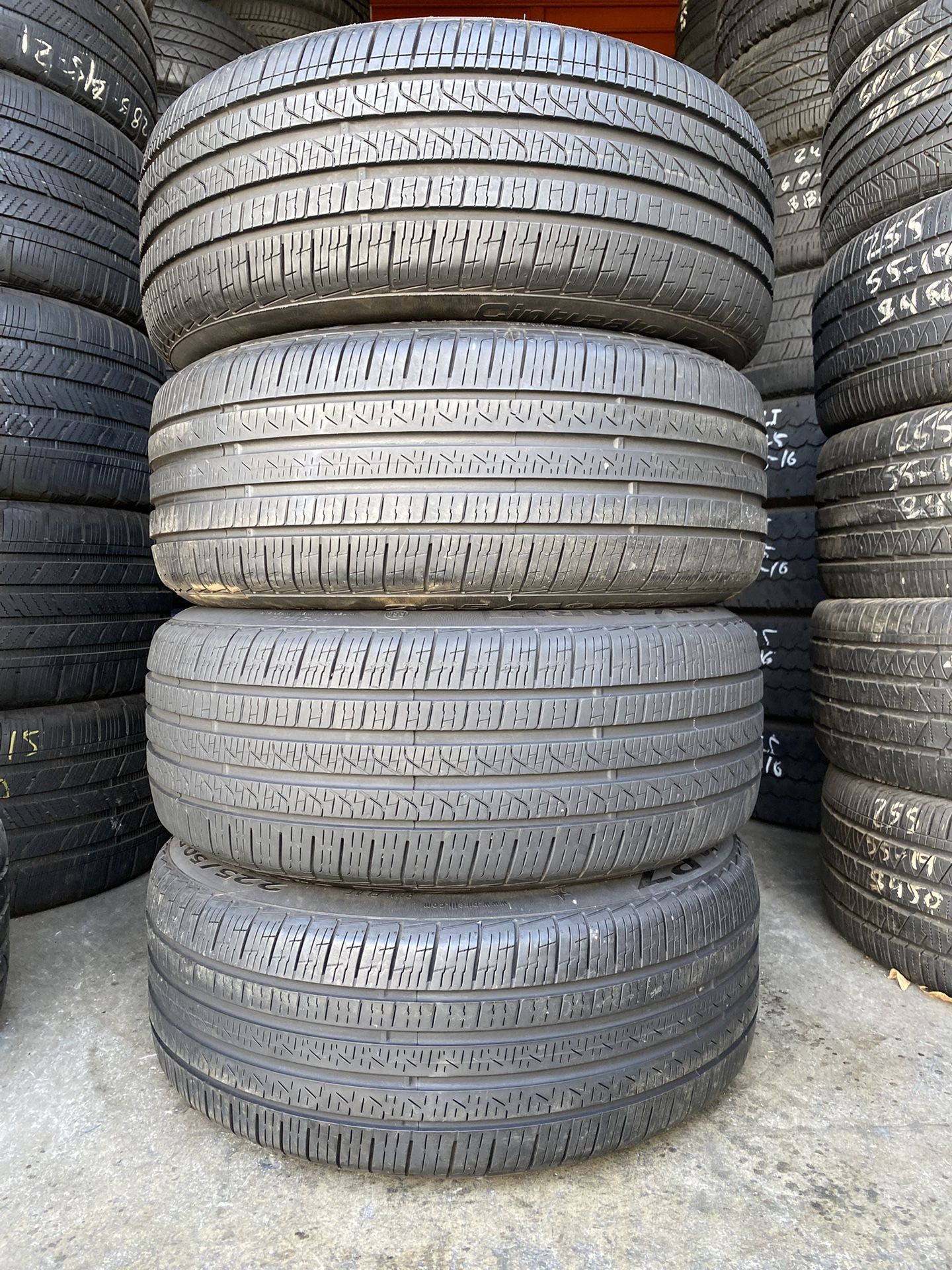 225/50/17 Pirelli Cinturato P7 Run Flat Tires