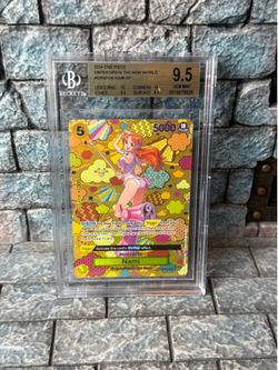 2024 One Piece Emperors in New World Nami SP BGS 9.5 Gem Mint