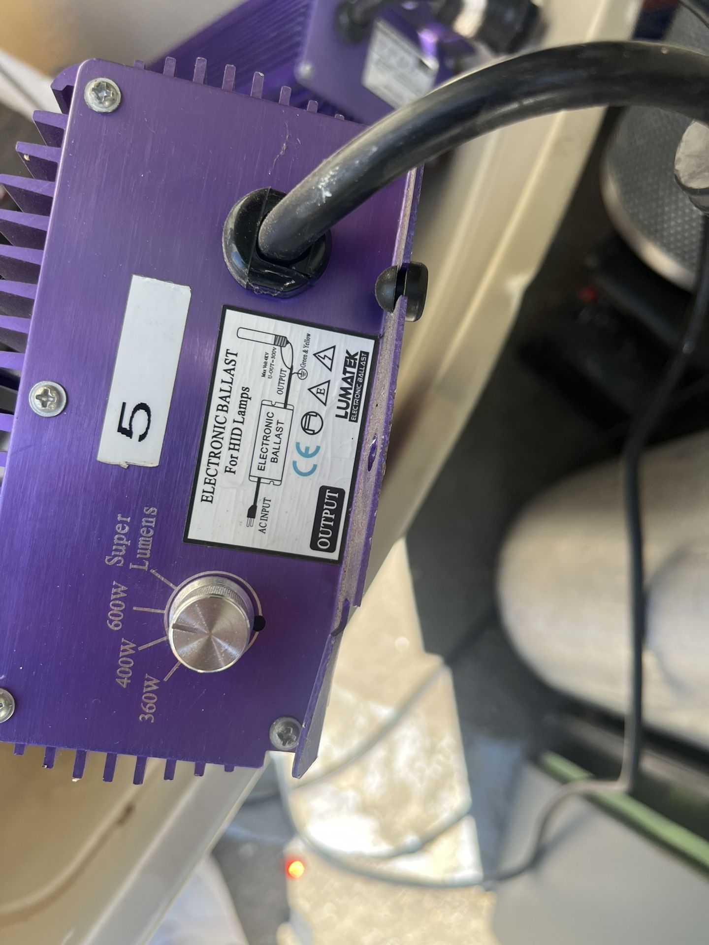 Lumatek Electronic Ballast LK600