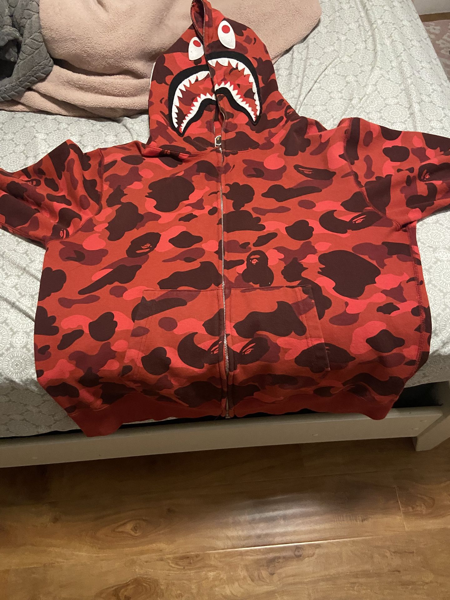 Red Bape zip up
