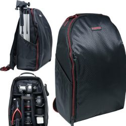 Camera Backpack, DSLR/SLR/Mirrorless Photography Gadget Bag📷