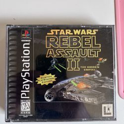 Star Wars Rebel Assault II 2 PlayStation 1 PS1