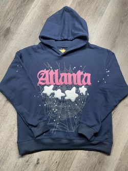 ATl Blue Sp5der Hoodie