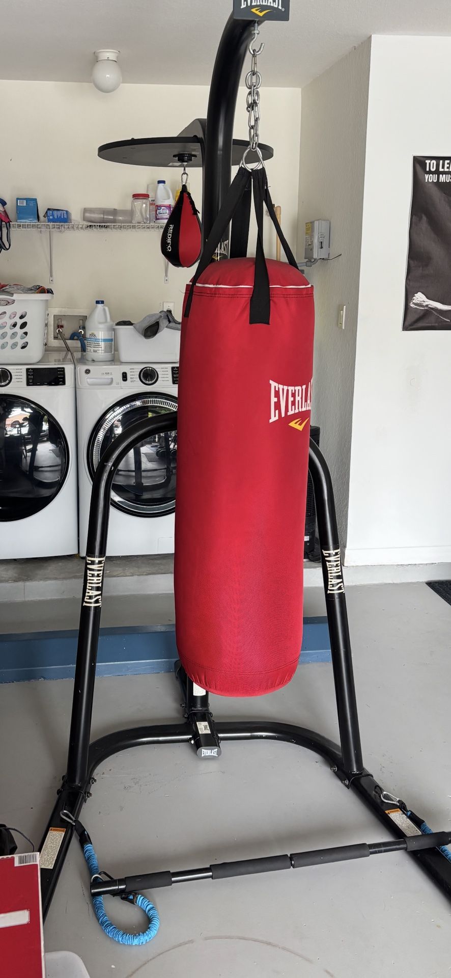 Everlast Base,sandbag And Speed Bag