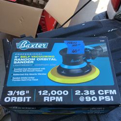 Baxter  6 Random orbital sander