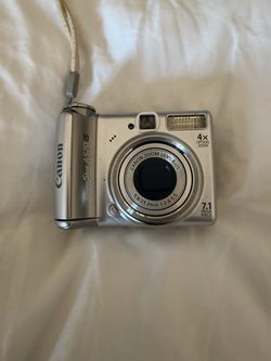 Canon PowerShot A570 IS 71MP Silver Compact Camera 4x Zoom USB Flash