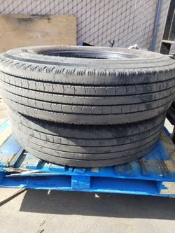 Big tires for trailer