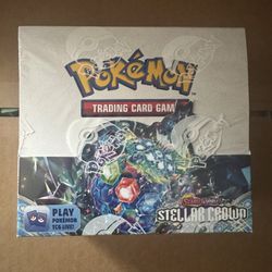 Pokemon Stellar Crown Booster Box Sealed