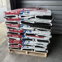 Tamko Elite Glass-Seal Rustic Black 3 Tab Roofing Shingles