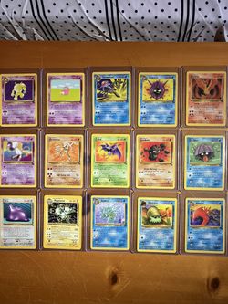 Pokemon Cards Fossil Set 1999 NM Trade For ETBs!!!