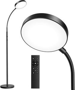 NEW IN BOX LED Floor Lamp Black