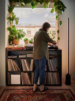 IKEA OBEGRÄNSAD DJ shelf unit - Black for Sale in Kirkland, WA