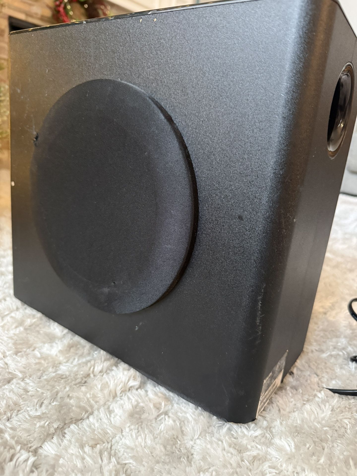 Philips HSB2313A/F7 Subwoofer 70W – Replacement Sub – Works Great – Home Theater Bass Speaker 
