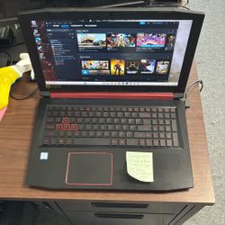 ACER NITRO GAMING LAPTOP 24GB RAM 1TB SPACE WIN 11 PRO +EXTRAS 