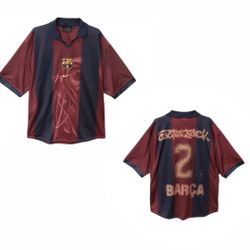 Barcelona X Travis Scott 2000/2001 Home Jersey 