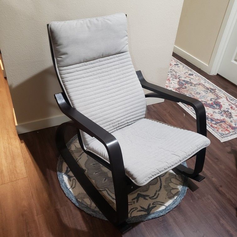 Ikea Poang ROCKER Espresso Like New