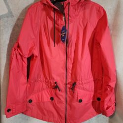 Columbia Women's "Regretless" Jacket In Bright Pink, NWT, Size XL