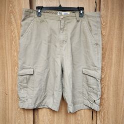 Anchor Blue Baggy Cargo Shorts Skater Y2K Style 