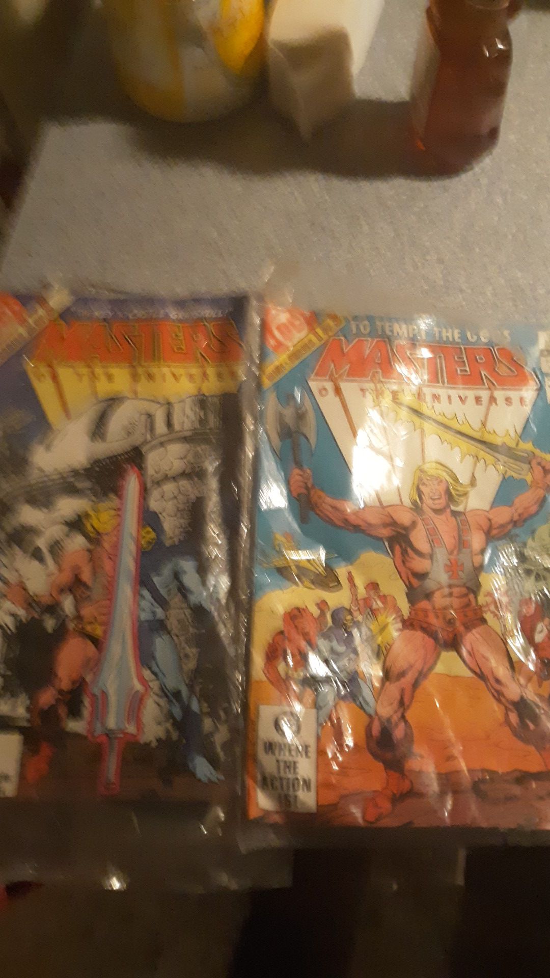 Master of universe early 80s comics