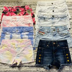 Brand shorts for a girl