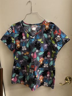 Scrub tops size M