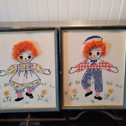 Raggedy Ann And Andy Portraits