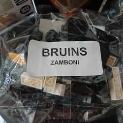 Brand New Sealed Bag Legos Boston Bruins Zamboni 