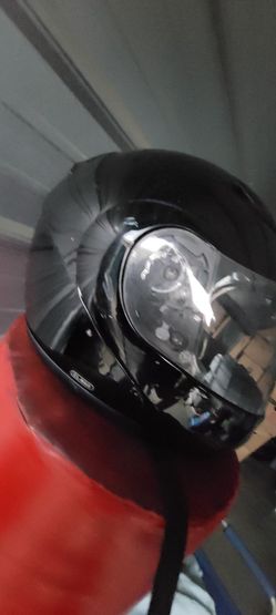 HJC Medium Women's Full Face Black Motorcycle Helmet