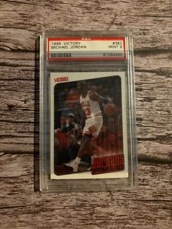 1999 Victory Michael Jordan #383 PSA Mint 9