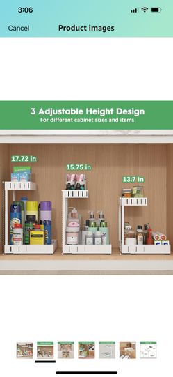 Under Sink Organizer 