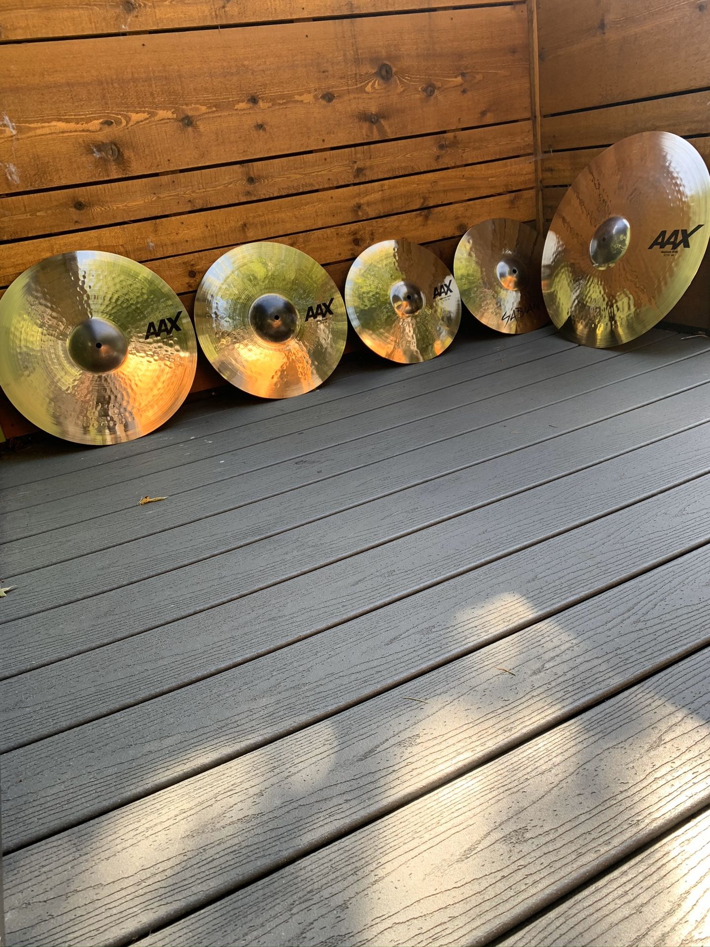 Sabian AAX Promotional Cymbal Pack