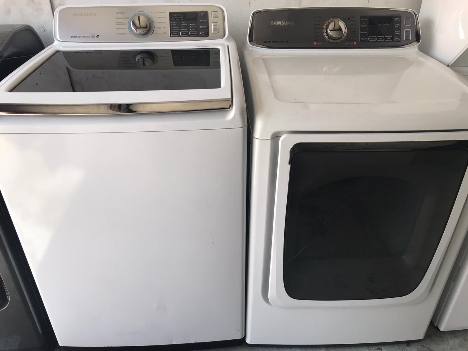 Samsung washer and dryer electric set