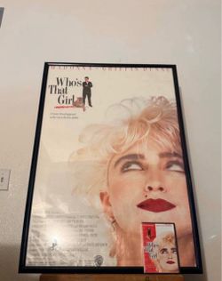 Who’s that girl movie poster And DVD