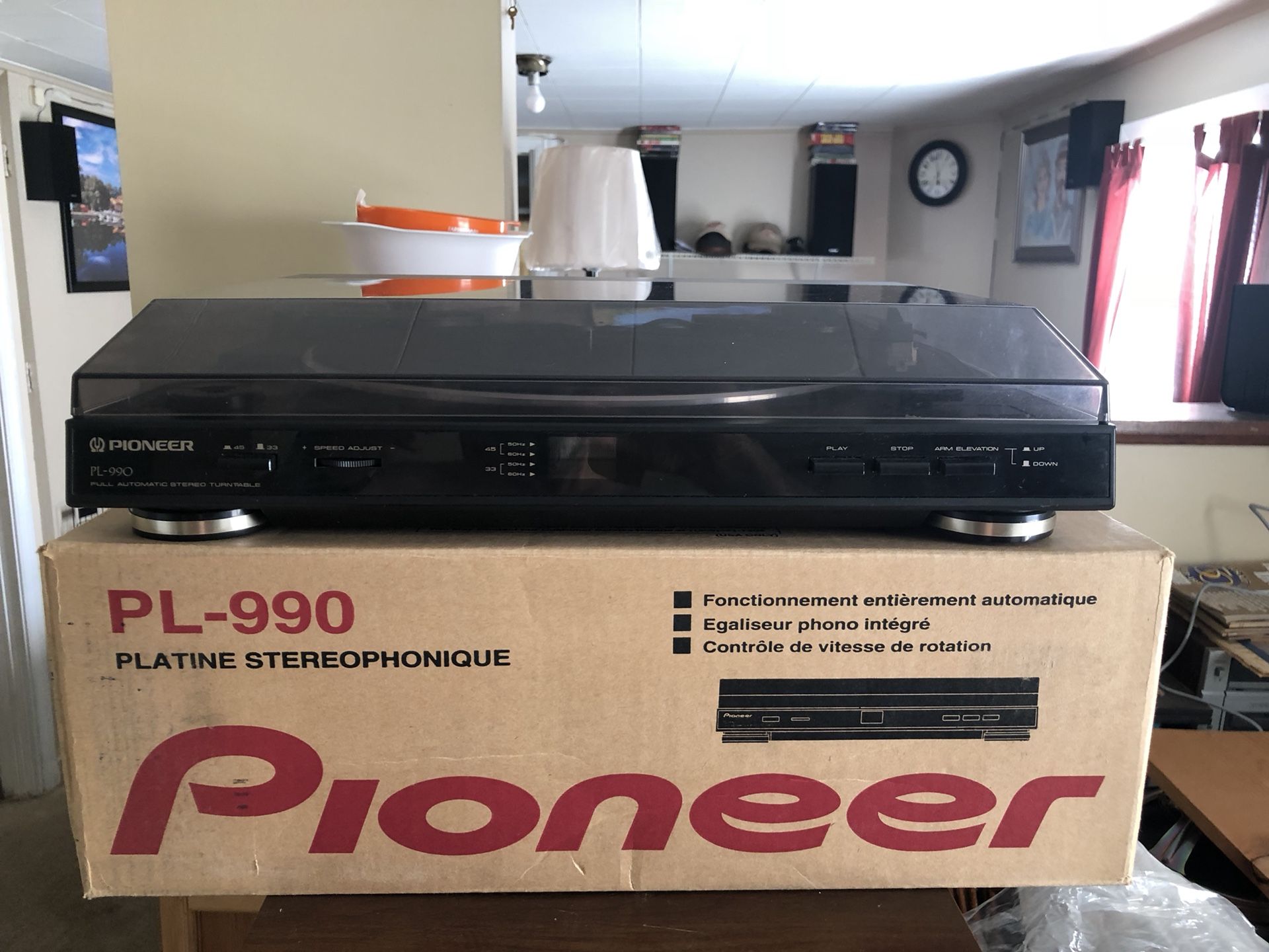 Pioneer PL-990 Turntable