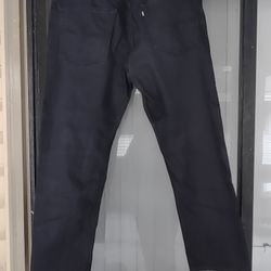 Levi's 502 Black Denim Jeans Size 38 W / 30