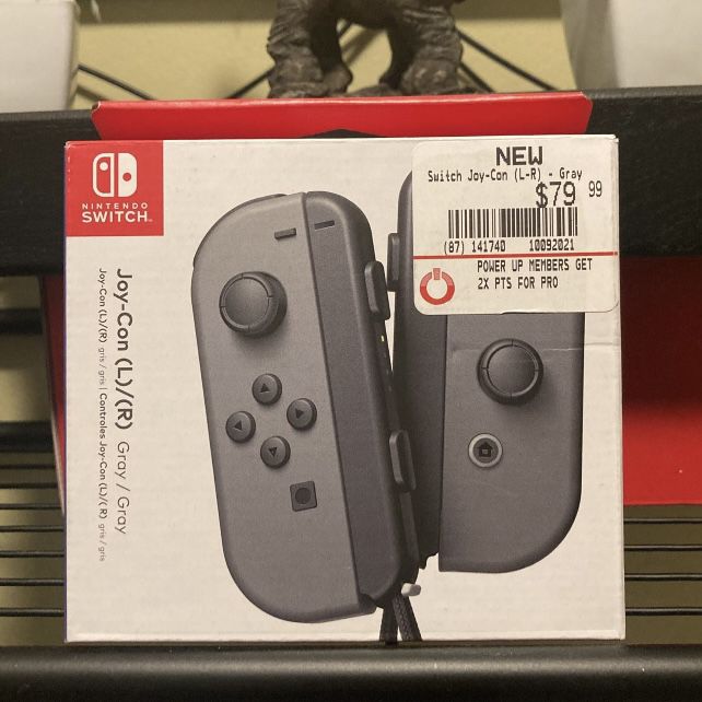 Nintendo Switcg Joy-Con (L)/(R) Gray {NEW}