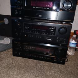 Denon Receivers  All Work With Remotes 