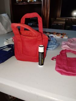 Mini tote keychain