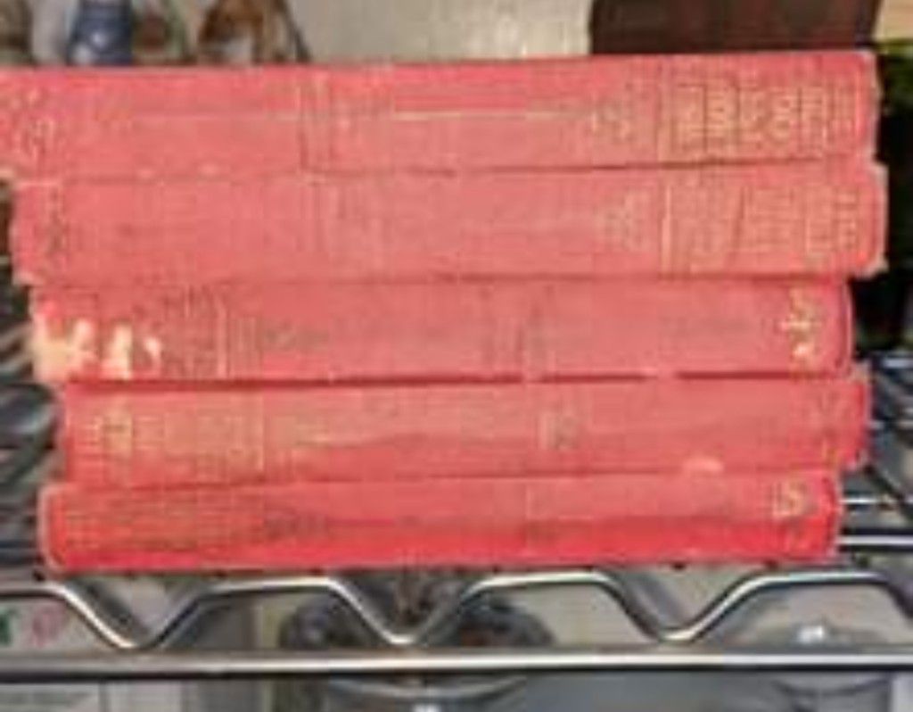 1910 vintage five different volumes hardcover books