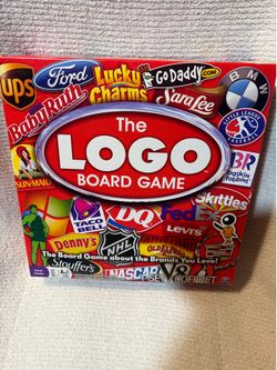 The Logo Board Game Ages 12 & Up Spin Master Games 2-6 Players