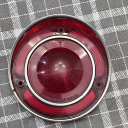 Vintage 1970s CORVETTE red Light Lens