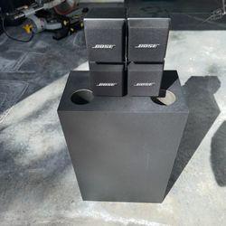 Bose Speakers And Subwoofer 